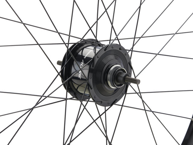 bc basic Alfine Disc Center Lock P-22 28" 8-speed Wheelset - black/28" Set (Front 12x100 Dynamo + Rear 10x135)