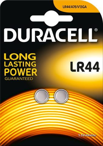 Duracell Alkaline Battery LR44 - 2 Pack - universal