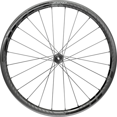 Zipp 202 NSW Carbon Tubeless Center Lock Disc Wheelset - matte black-gloss black/142 mm/100 mm/28"/SRAM XDR/100 mm/SRAM XDR/100 mm/142 mm