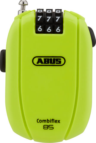 ABUS Combiflex Break 85 Cable Lock - neon