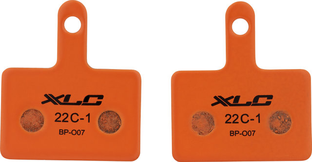 XLC Disc BP-O07 Brake Pads for Shimano / Tektro / XLC - orange/Organic