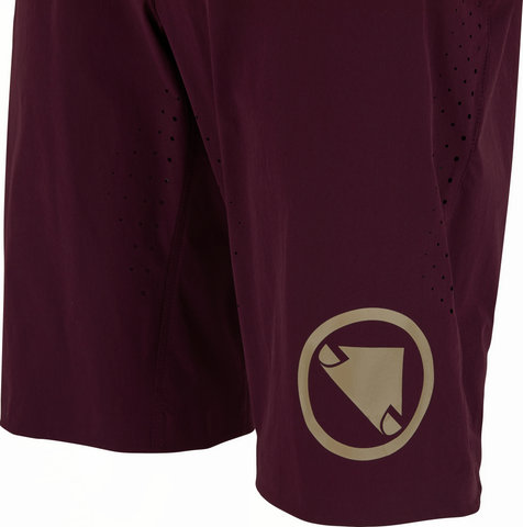 Endura SingleTrack Lite Shorts kurz - aubergine/M