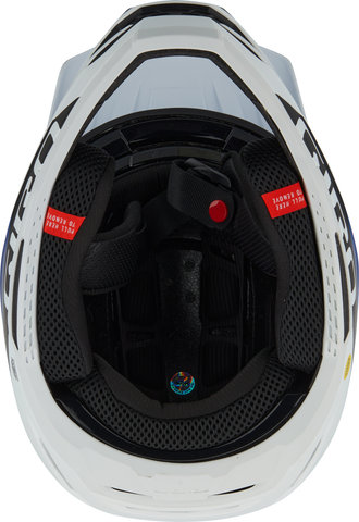 Giro Insurgent MIPS Spherical Fullface-Helm - matte white-ano blue/51 - 55 cm