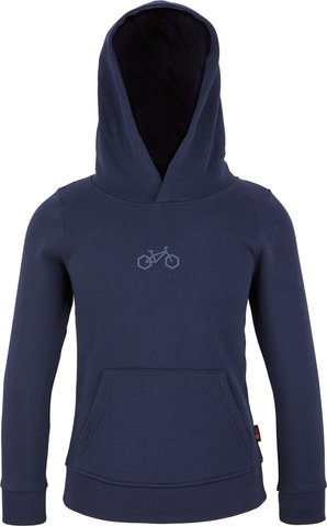 bc basic Sweat à capuche pour enfants vélo - navy/L/140, 134