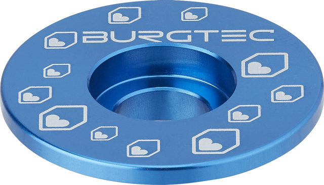 Burgtec Top Cap - deep blue