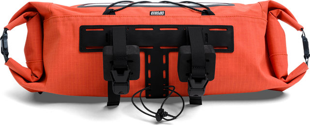 Capsuled Handlebar Bag - orange-rust/7000 ml