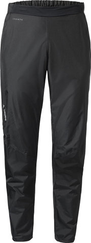 VAUDE Womens Kuro Rain Pants - black/36/XS