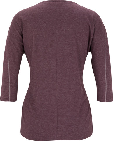 VAUDE Womens Neyland 3/4 T-Shirt - blackberry/38/S