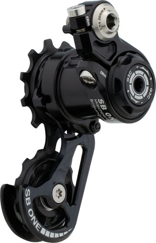 SB ONE G3C eco Singlespeed DH Drivetrain - black/14 tooth