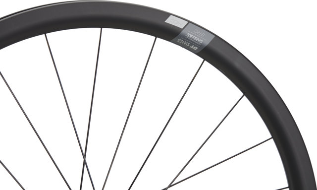 DT Swiss ERC 1400 DICUT 35 Carbon Disc Center Lock 28" Laufradsatz - schwarz/142 mm/100 mm/28"/Shimano Road/100 mm/Shimano Road/100 mm/142 mm