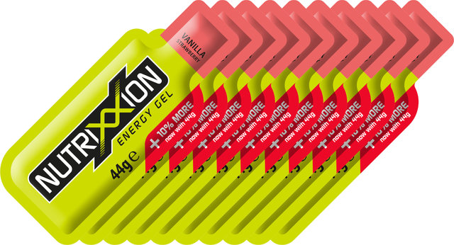 Nutrixxion Gel - 10 pieces - vanilla-strawberry/440 g