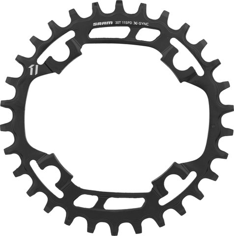 SRAM Plato Acero X-Sync para Círculo de agujeros X01 / X1 / GX1, 94 mm - black/30 