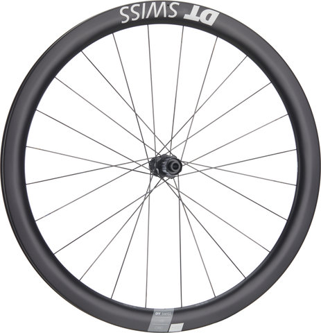 DT Swiss Set de Roues en Carbone CRC 1400 SPLINE 45 Disc Center Lock 28" - noir/142 mm/100 mm/28"/Shimano Route/100 mm/Shimano Route/100 mm/142 mm