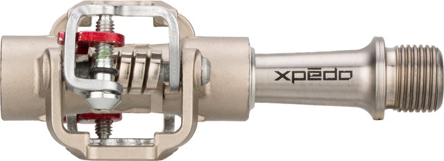 Xpedo M-Force 8 Ti Klickpedale - silber