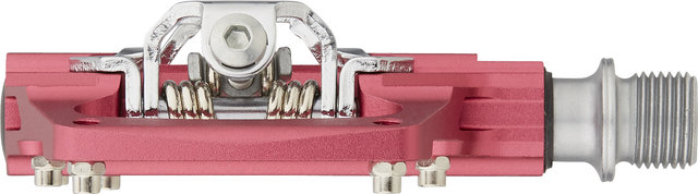 KCNC AM Trap Click / Platform Pedals - pink bling