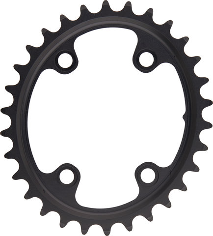 Rotor Shimano GRX Chainring, 4-Arm, Q-Rings, 110/80 mm Bolt Circle Diameter - black/30 