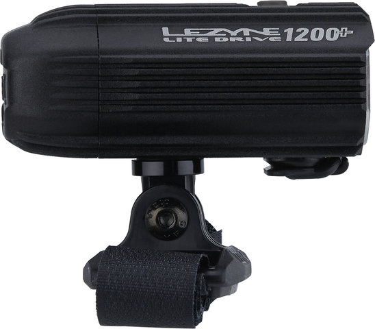 Lezyne Lampe pour Casque Lite Drive 1200+ - noir satiné/1200