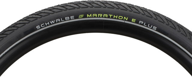 Schwalbe Cubierta de alambre Marathon E-Plus Smart DualGuard Fair Rubber 27,5" - negro-reflejante/27.5 /50 /50-584/2 