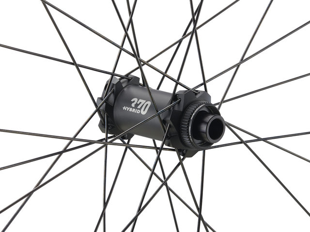 DT Swiss Juego de ruedas HU 1900 SPLINE 25 Boost Disc Center Lock 29" - negro/Shimano Micro Spline/Boost/148 mm/100 mm/Boost/29"/100 mm/Shimano Micro Spline/100 mm/148 mm