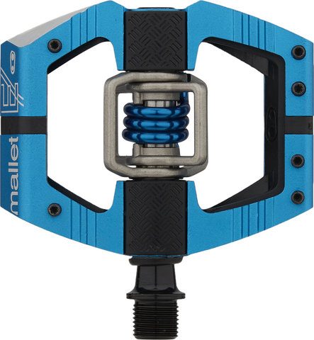 crankbrothers Pédales à Clip Mallet E - electric blue