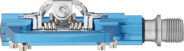 KCNC AM Trap Click / Platform Pedals - blue