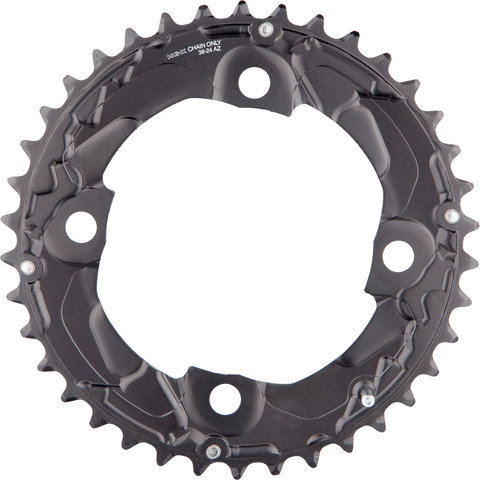 Shimano Deore FC-M617 10-speed Chainring - black/38 