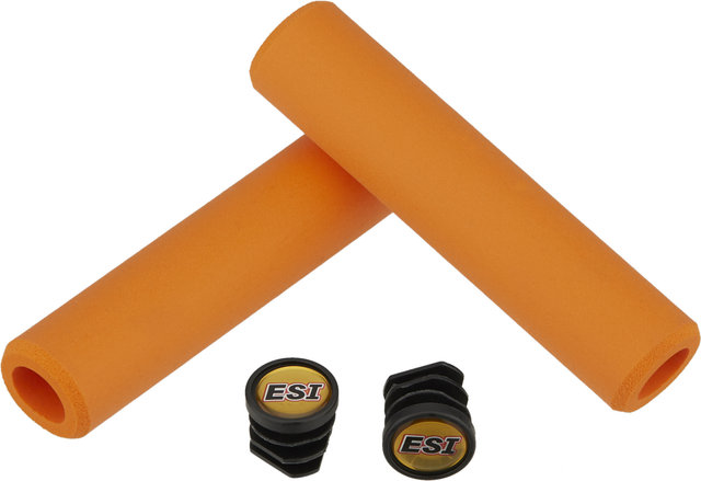 ESI Poignées en silicone Racers Edge - orange/130 mm