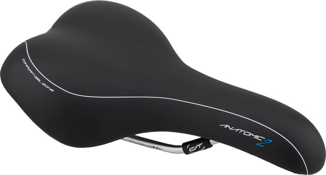 CONTEC Anatomic 2 City Light Men's Saddle - black