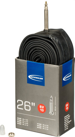 Schwalbe Inner Tube 13 for 26" - 10 Pieces - universal/Presta Valve (SV)/40-559 to 62-559/26x1.5-2.5 Presta 40 mm/40 mm