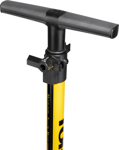 Topeak JoeBlow Sport 2Stage Floor Pump - black-yellow