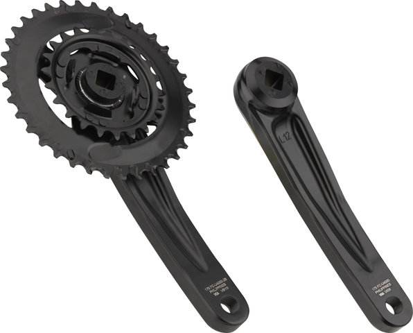 Shimano CUES FC-U4000-2B Square Crankset - black/175,0 mm