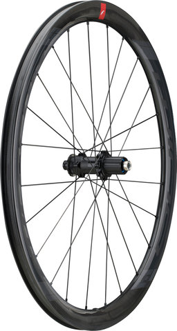 Fulcrum Set de Roues Wind 40 DB C19 Disc Center Lock - noir/Non Boost/Non Boost/142 mm/100 mm/28"/Shimano Route/100 mm/Shimano Route/100 mm/142 mm