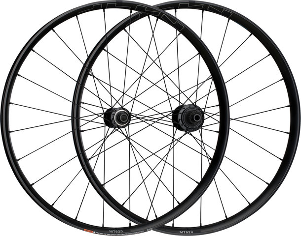 Shimano Set de Roues WH-MT620-TL-B Disc Center Lock 29" - noir/Shimano Micro Spline/Boost/148 mm/110 mm/Boost/29"/110 mm/Shimano Micro Spline/110 mm/148 mm