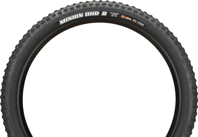 Maxxis Minion DHR II 3C MaxxTerra EXO WT TR 27,5+ Faltreifen - schwarz/27.5 "/66 mm/66-584/2.6 "