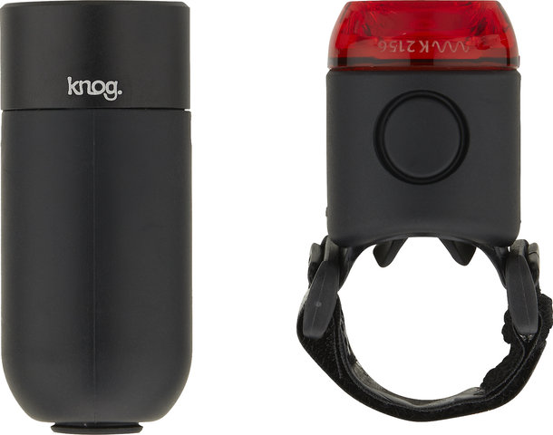 Knog Plug USB LED Twinpack mit StVZO-Zulassung - black/140