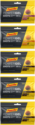 Powerbar PowerGel Shots Gummies - 5 Bags - mixed