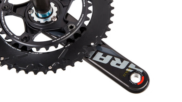 SRAM Force 22 GXP 11-fach Carbon Kurbelgarnitur - black/165,0 mm 34-50