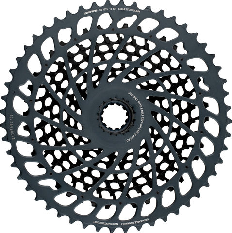 SRAM XG-1295 12-speed Cassette for X01 Eagle - black/10-52