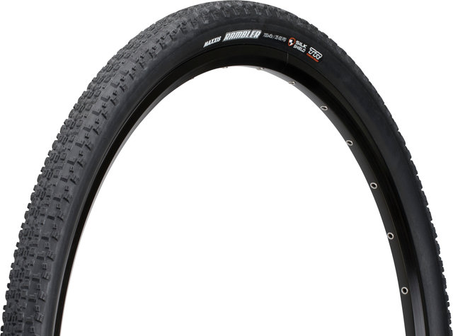 Maxxis Rambler Dual SilkShield TR 28" Folding Tyre - black/28 /45 mm/45-622