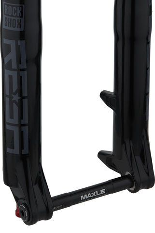 RockShox Fourche à Suspension Reba Solo Air 26" - gloss black/Axe Traversant 12 mm/140 /40 /1 1/8" - 1,5" tapered/100 mm/26"/100 mm/100 mm