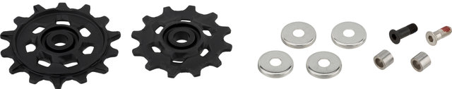 SRAM Set de engranajes para sistemas de cambios X-Sync NX/SX Eagle - black/12 dientes (rueda guía), 14 dientes (rueda tensora)