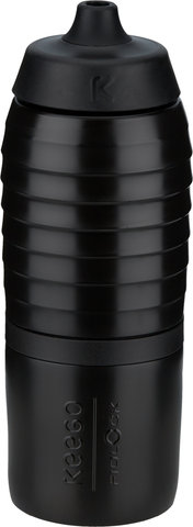 FIDLOCK TWIST x Keego Titanium Water Bottle 600 ml with Bike Base Mount System - black/600 ml