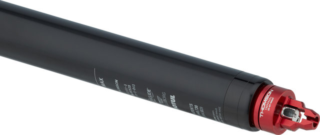 Thomson Covert Black 125 mm Seatpost - black/0 mm/27,2 mm/1-speed/380 mm