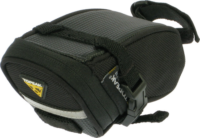 Topeak Aero Wedge Pack Strap Satteltasche - schwarz/400 ml