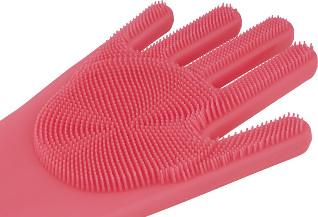 Muc-Off Deep Scrubber Reinigungshandschuhe - pink/M