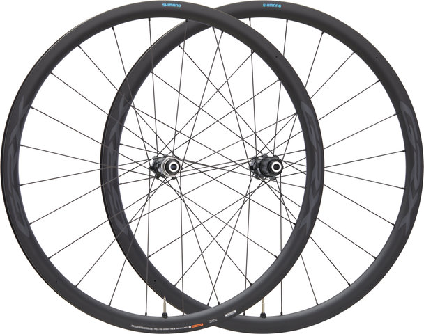 Shimano WH-RX870-TL GRX Center Lock Disc Carbon 28" Wheelset - black/142 mm/100 mm/28"/Shimano Road/100 mm/Shimano Road/100 mm/142 mm