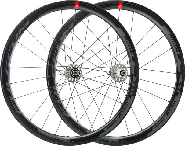 Fulcrum Speed 40 DB Disc Center Lock Carbon Wheelset - black/Non Boost/Non Boost/142 mm/100 mm/28"/Shimano Road/100 mm/Shimano Road/100 mm/142 mm