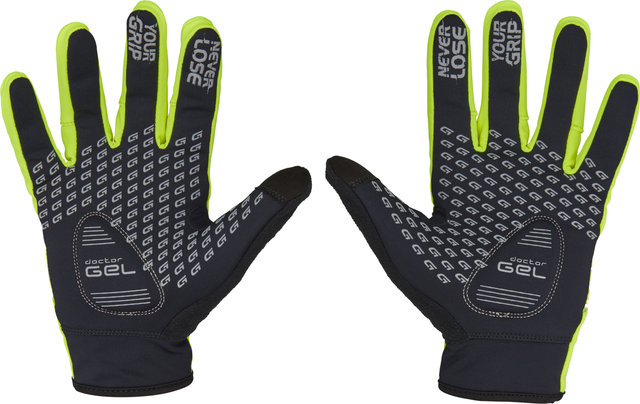 GripGrab Hi-Vis Cycling Essentials Set - yellow hi-vis/M