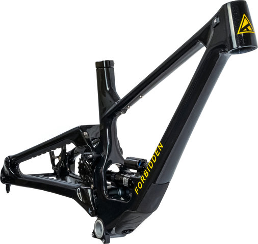 FORBIDDEN Druid V2 Carbon 29" Frame Kit - stardust/130 mm/L/12 mm Thru Axle