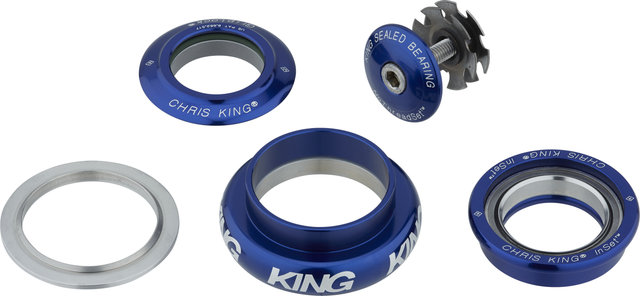 Chris King InSet i7 ZS44/28.6 - EC44/40 Mixed Tapered GripLock Headset - navy/1 1/8"/ZS44/28,6 - EC44/40